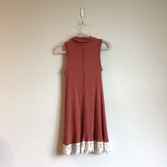 Altar’d State waffle print a-line sleeveless dress - Picture 5 of 7